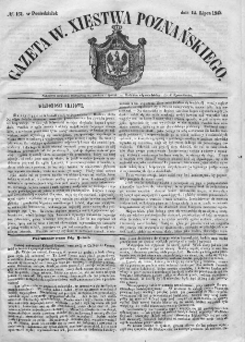 Gazeta Wielkiego Xięstwa Poznańskiego. 1845. Nr 161