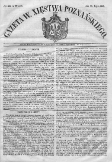 Gazeta Wielkiego Xięstwa Poznańskiego. 1845. Nr 162