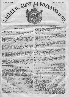 Gazeta Wielkiego Xięstwa Poznańskiego. 1845. Nr 163