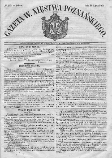 Gazeta Wielkiego Xięstwa Poznańskiego. 1845. Nr 166