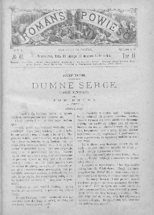 Romans i Powieść. Tygodnik beletrystyczny, ilustrowany. T III. 1882. Nr 61