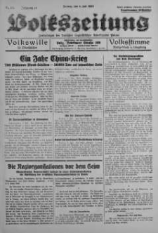 Volkszeitung 8 lipiec 1938 nr 185