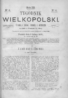 Tygodnik Wielkopolski. 1873, nr 6