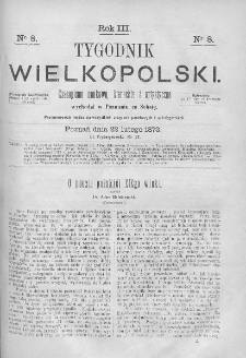 Tygodnik Wielkopolski. 1873, nr 8
