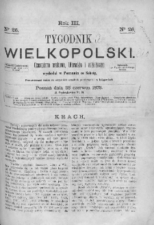 Tygodnik Wielkopolski. 1873, nr 26