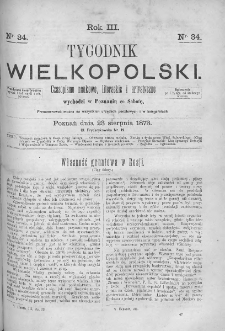 Tygodnik Wielkopolski. 1873, nr 34