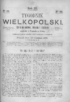 Tygodnik Wielkopolski. 1873, nr 38