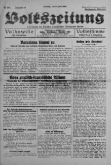 Volkszeitung 17 lipiec 1938 nr 194