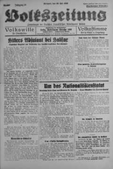 Volkszeitung 20 lipiec 1938 nr 197