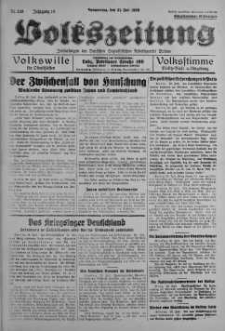 Volkszeitung 21 lipiec 1938 nr 198