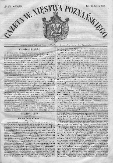 Gazeta Wielkiego Xięstwa Poznańskiego. 1845. Nr 171