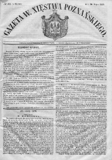 Gazeta Wielkiego Xięstwa Poznańskiego. 1845. Nr 172
