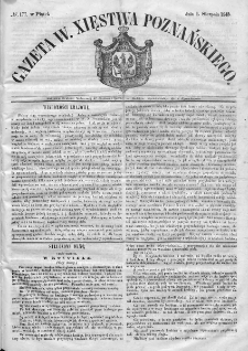 Gazeta Wielkiego Xięstwa Poznańskiego. 1845. Nr 177