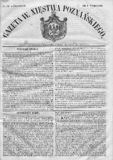 Gazeta Wielkiego Xięstwa Poznańskiego. 1845. Nr 179