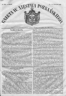 Gazeta Wielkiego Xięstwa Poznańskiego. 1845. Nr 183