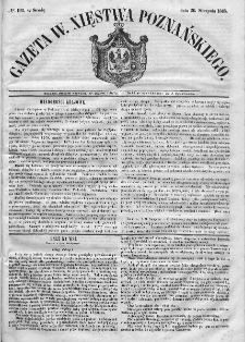 Gazeta Wielkiego Xięstwa Poznańskiego. 1845. Nr 193