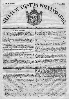 Gazeta Wielkiego Xięstwa Poznańskiego. 1845. Nr 194