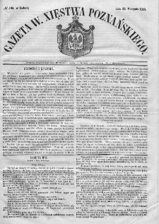 Gazeta Wielkiego Xięstwa Poznańskiego. 1845. Nr 196