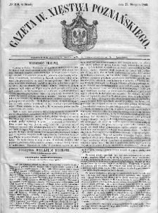 Gazeta Wielkiego Xięstwa Poznańskiego. 1845. Nr 199