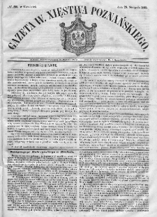 Gazeta Wielkiego Xięstwa Poznańskiego. 1845. Nr 200