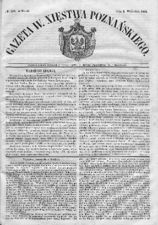 Gazeta Wielkiego Xięstwa Poznańskiego. 1845. Nr 205