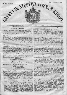 Gazeta Wielkiego Xięstwa Poznańskiego. 1845. Nr 208