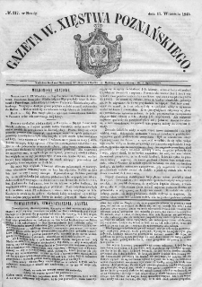 Gazeta Wielkiego Xięstwa Poznańskiego. 1845. Nr 217