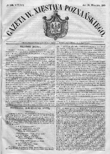 Gazeta Wielkiego Xięstwa Poznańskiego. 1845. Nr 220