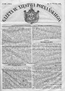Gazeta Wielkiego Xięstwa Poznańskiego. 1845. Nr 223