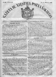 Gazeta Wielkiego Xięstwa Poznańskiego. 1845. Nr 224