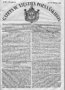 Gazeta Wielkiego Xięstwa Poznańskiego. 1845. Nr 227