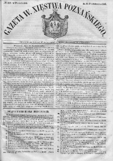 Gazeta Wielkiego Xięstwa Poznańskiego. 1845. Nr 239