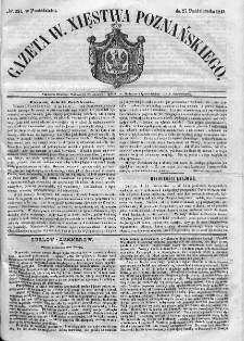 Gazeta Wielkiego Xięstwa Poznańskiego. 1845. Nr 251