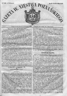Gazeta Wielkiego Xięstwa Poznańskiego. 1845. Nr 254