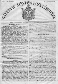 Gazeta Wielkiego Xięstwa Poznańskiego. 1845. Nr 257