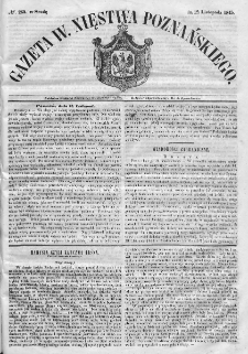 Gazeta Wielkiego Xięstwa Poznańskiego. 1845. Nr 265