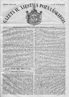 Gazeta Wielkiego Xięstwa Poznańskiego. 1845. Nr 272