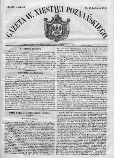 Gazeta Wielkiego Xięstwa Poznańskiego. 1845. Nr 276