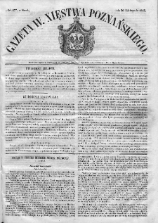 Gazeta Wielkiego Xięstwa Poznańskiego. 1845. Nr 277