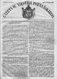 Gazeta Wielkiego Xięstwa Poznańskiego. 1845. Nr 278