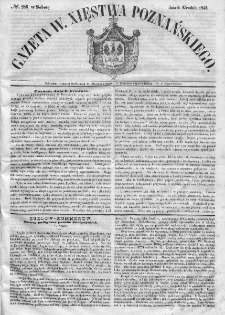 Gazeta Wielkiego Xięstwa Poznańskiego. 1845. Nr 286
