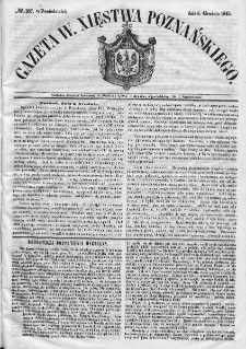 Gazeta Wielkiego Xięstwa Poznańskiego. 1845. Nr 287