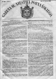 Gazeta Wielkiego Xięstwa Poznańskiego. 1845. Nr 289