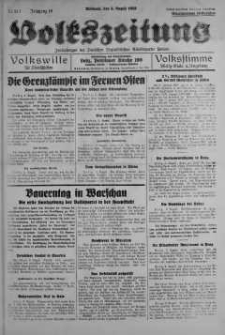 Volkszeitung 3 sierpień 1938 nr 211