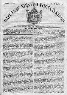 Gazeta Wielkiego Xięstwa Poznańskiego. 1845. Nr 295