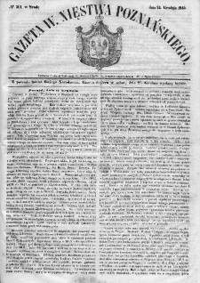 Gazeta Wielkiego Xięstwa Poznańskiego. 1845. Nr 301
