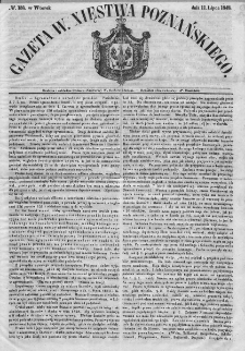 Gazeta Wielkiego Xięstwa Poznańskiego. 1848. Nr 158