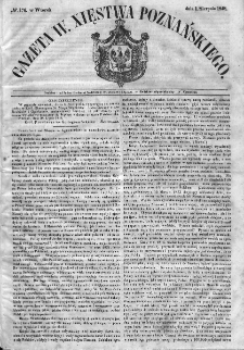 Gazeta Wielkiego Xięstwa Poznańskiego. 1848. Nr 176
