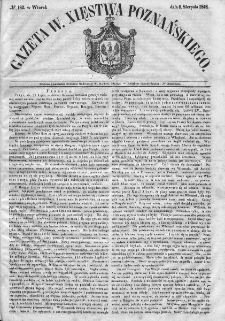 Gazeta Wielkiego Xięstwa Poznańskiego. 1848. Nr 182