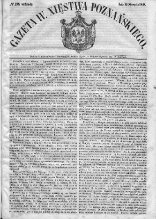 Gazeta Wielkiego Xięstwa Poznańskiego. 1848. Nr 189